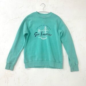 Ocean Beach  San Francisco Graphic Crewneck Sweatshirt – Size S